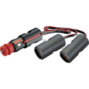 Pro car Zwillingskupplung max. 16 A / 12 - 24 VKabellnge 0,25 m