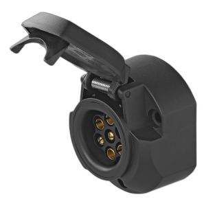 Steckdose 7+1-polig PVC im Blister