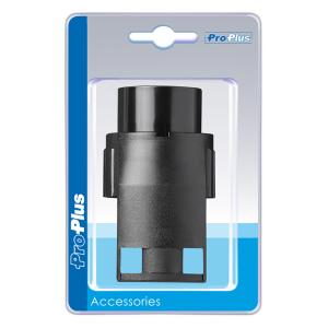 Adapter kontra von 7- auf 13-polig im Blister