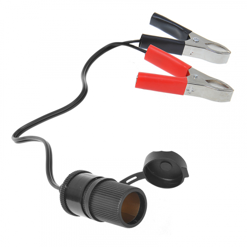 ProPlus Zigarettenanznder-Steckdose mit Batterieklemmen 12V/24V-16A