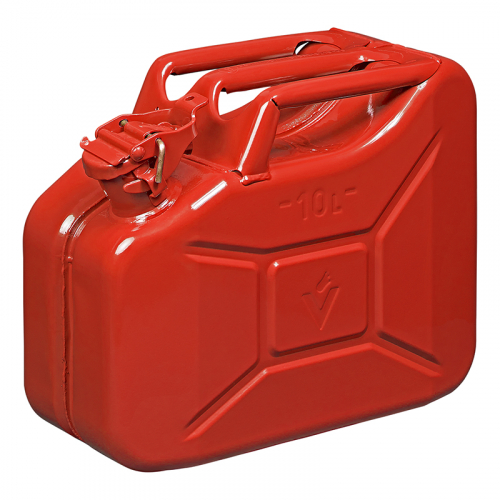 Benzinkanister 10L metall rot UN- & TV/GS-geprft