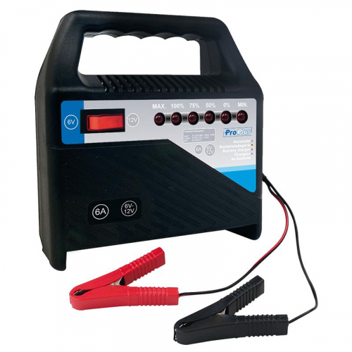 Batterieladegert 6V/12V 6Amp.