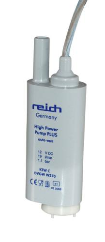 Reich 
            Easy Tauchpumpe 12l/min., 05 bar 1m Kabel, inkl. Sieb, SB-verpackt