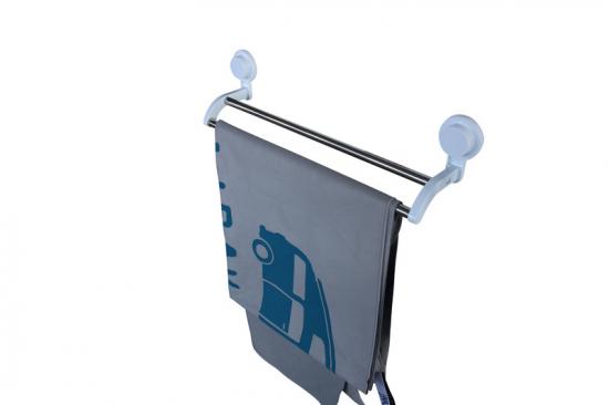 Camp 4 Handtuchhalter fr 2 Handtcher mit Saugnpfen, 530 x 105 x 130 mm