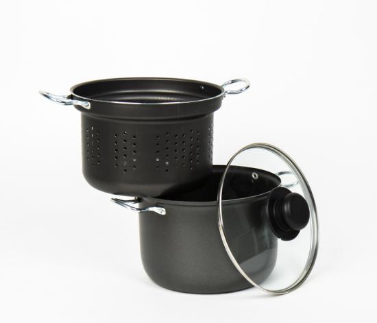 Camp4 Pastella Nudeltopf mit Siebeinsatz 20 cm