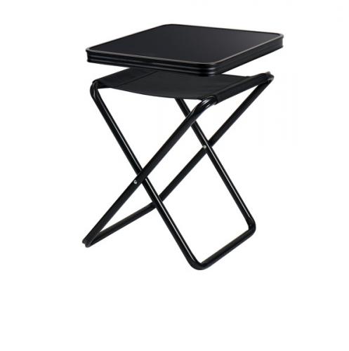 Camp 4 
            Campinghocker, Tischhocker Pasadena, Camp4, schwarz, belastbar 30kg/100kg