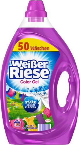 Weisser Riese Color Gel 50 Waschladungen, 2,5l Flaasche